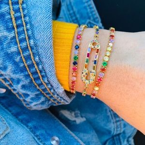 Morena & Proud 24k gold plated Bracelet set